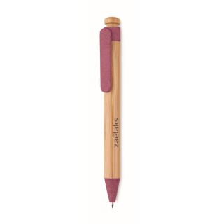 Bolígrafo de bambú personalizado